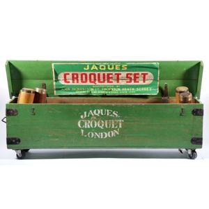 Jaques Croquet Set With Box And Castors - Sporting Equipment - Zother ...