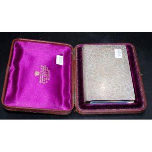 Good Victorian silver lady's aide memoire hallmarked for London…