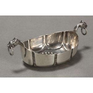 Miniature German 830 silver tasse de vin, hallmarked 830S, Mcc,…