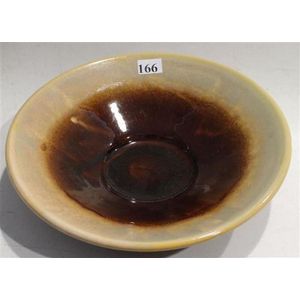 A Newtone pottery Sydney bowl, brown glaze. Stamp at base.…