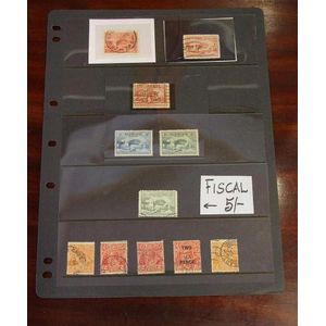 Australian 1932 harbour bridge stamp set including Fiscal 5/-…