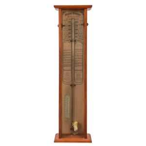 Antique Admiral Fitzroy barometer - price guide and values