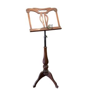 Classic Brass Music Stand with Harp Desk @ The Music Stand