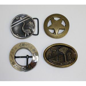 Antique belt buckles, various materials - price guide and values