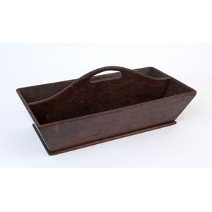 A Colonial Australian cedar cutlery tray, mid 19th century 45…
