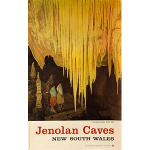 Allan A. Hedges (photographer) Jenolan Caves, New South Wales…