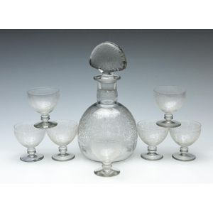 Vintage Baccarat decanters - price guide and values