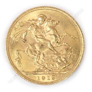 British gold sovereigns and half sovereigns, 19th and early 20th