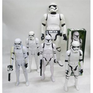 Six star Wars storm Troopers & Clone war figures