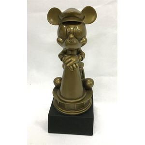 A Mickey mouse trophy figurine by Disney Parks, height 23 cm