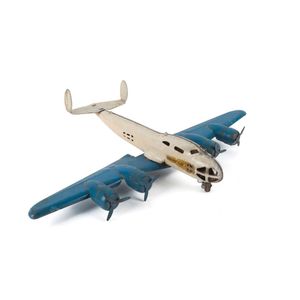 Buddy L transport plane, pressed metal with four engines, circa…