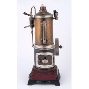 A circa 1915 Doll & Co vertical boiler & inverted steam engine,…