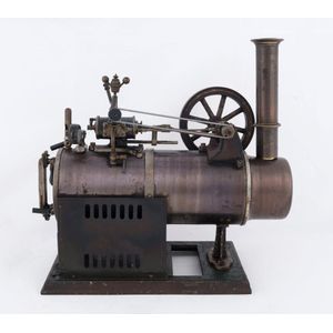 vintage toy steam engine part pressure weight 