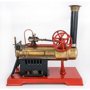Late 1920s Doll & Co overtype stationary horizontal steam…
