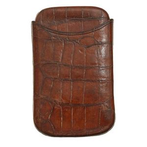 A crocodile leather cigar case, first half of the 20th century…