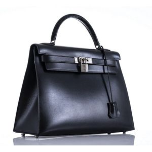 Hermes So Black Mini Kelly I Bag 89 Noir Box SHW