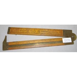 Vintage Small Roe Measuring Tapeold. Carpenter. Ruler. Inches