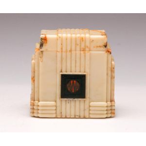 An AWA Bakelite miniature Fisk Radiolette, height 8 cm, width 8…