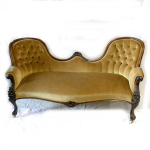 Antique French settee or sofa - price guide and values