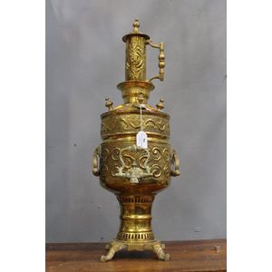 Antique or vintage brass samovars and tea urns - price guide and values
