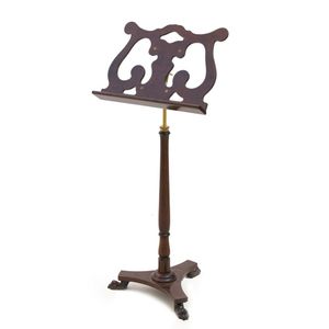 Italian single music stand, by Salvi, with an adjustable…