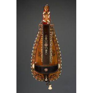 French hurdy gurdy, by Puget, Chateauroux, circa 1876, the…