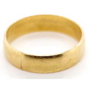 Unmarked 14ct Gold Wedding Band - 7.3g - Rings - Jewellery