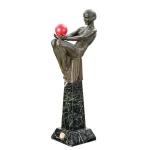 Works by sculptor Max Le Verrier, (France / Belgium 1891-1973