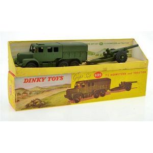 Dinky 688 Field Artillery Tractor Empty Repro Box Only 