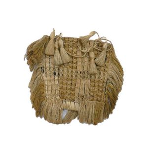 New Zealand Maori artefacts kete muka (kiwi feather bags and baskets ...
