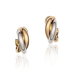 Cartier Tri-Coloured Trinity Earrings - Earrings - Jewellery