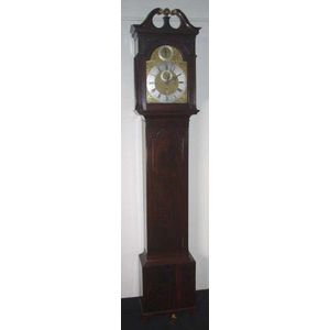 George III Scottish mahogany longcase clock by Robert Clidsdale&hellip;