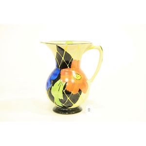 An Arthur wood large jug, with colourful floral decoration.&hellip;