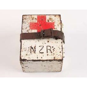Tin plate motor trolley small first aid kit and contents.&hellip;