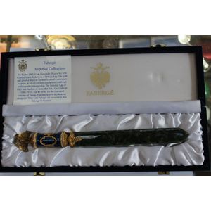 その他 FABERGE RUSSIAN SILVER LETTER OPENER Antique Russian letter openers / paper knife inc. Faberge - price