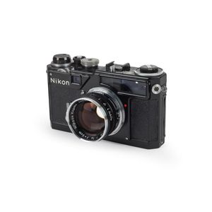 Nippon Kogaku: rare black-body Nikon Sp rangefinder camera…