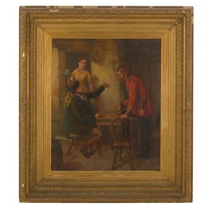 N. Taylor, (active late 19th century), a pair: 'Recruiting' and…