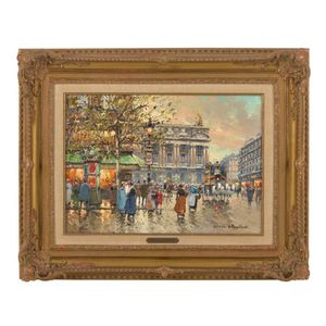 Antoine Blanchard, (1919-1988), an early 20th century scene in…