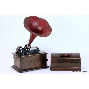 An Edison standard phonograph model C, Serial no. S35181, early…