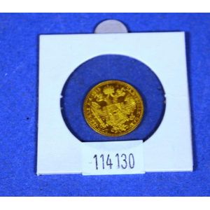Austrian 1915 22ct gold 1 ducats coin, 3.5 grams approx