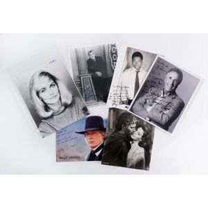 Autographed photographs & letters: a collection including…