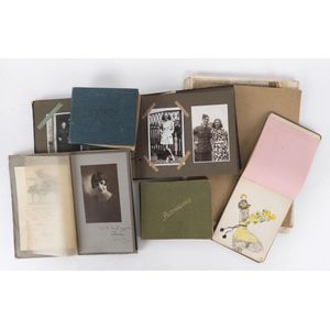 A family photograph album, mainly 1930s-40s, another album with…