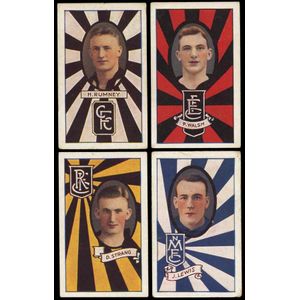 1933 Allens 'League Footballers' (Striped Colours), complete…