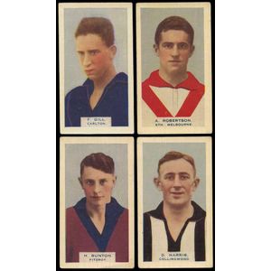 1933 Hoadleys 'Victorian Footballers' numbered 1-50, complete…