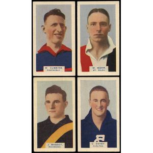 1933 Godfrey Phillips 'Victorian Footballers - A Series of 50',…