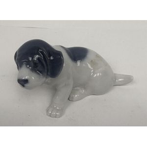 A Royal Copenhagen, Denmark porcelain figure of a pointer puppy,&hellip;