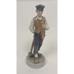 A Royal Copenhagen, Denmark porcelain figure of a Shephard boy,&hellip;