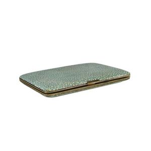 An English shagreen covered cigarette case, early 20th century,…