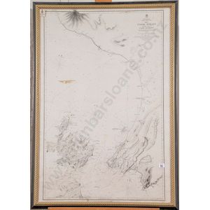 19th century map of Cook Strait and the coast to Cape Egmont…
