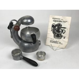 An atomic Cappucino and Espresso maker, Italian, 1947, 24 cm…
